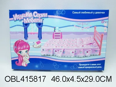 俄文彩盒婴儿铁睡床_OBL415817