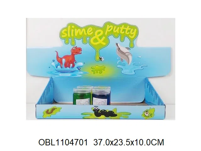 沙皮胶 4色混装 24瓶装1展示盒_OBL1104701