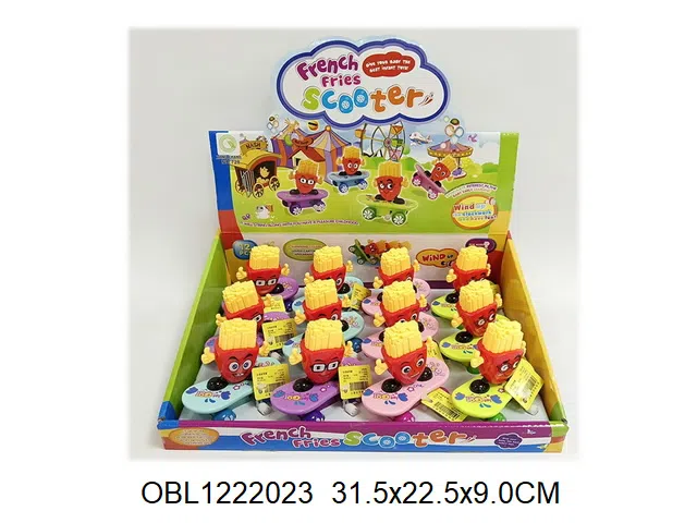 薯条滑板车    12个装1展示盒_OBL1222023