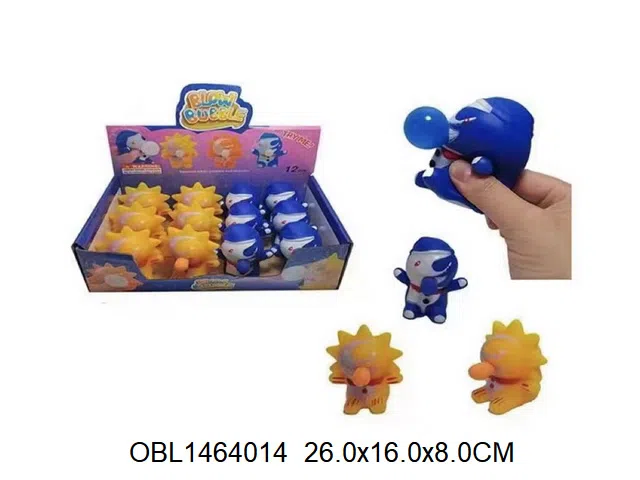 发泄吐泡泡太阳/月亮 2款混装 12只装1展示盒_OBL1464014