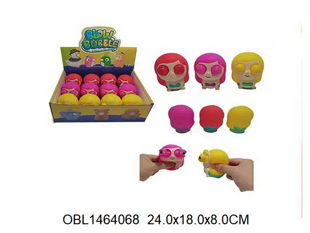 发泄突眼美人鱼 3色混装 12只装1展示盒_OBL1464068