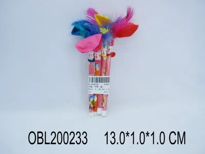 鸡毛哨（50条一袋）_OBL200233