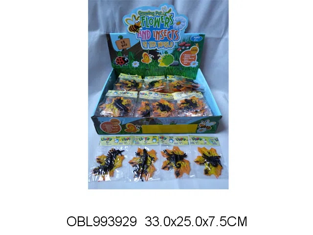 粘性仿真爬行昆虫 200只装1展示盒_OBL993929