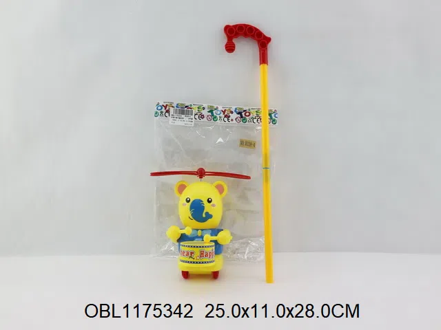 手推打鼓卡通动物_OBL1175342