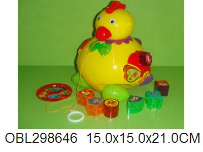 拖拉积木鸡_OBL298646