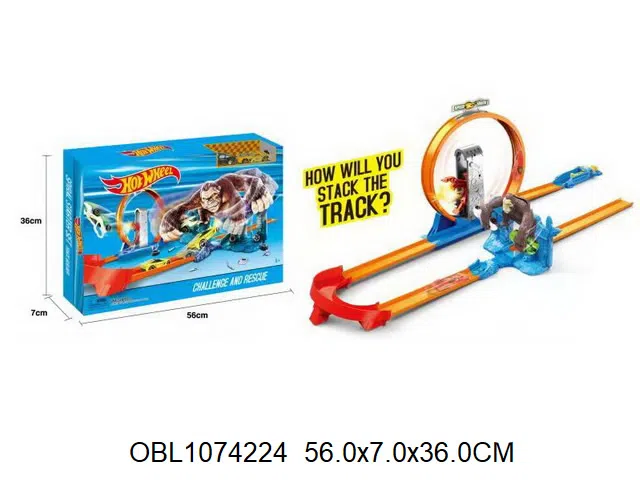 弹射轨道车套装  2只合金滑行车_OBL1074224