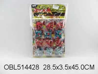 12袋庄弹射野兽套装 4款混装 白袋加贴板_OBL514428