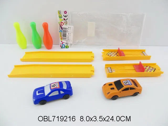 2个弹射台配2只滑行车 保龄球_OBL719216