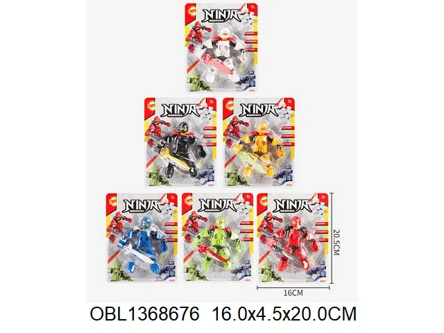 变形机器人 6款混装  忍者世界_OBL1368676