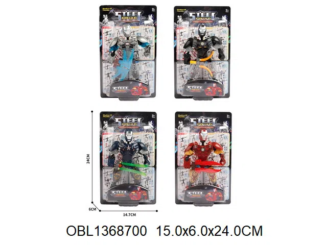 变形机器人  4款混装  钢铁奇兵_OBL1368700