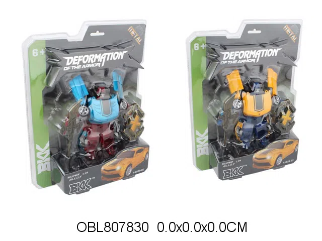 变形合金机器人/车 2色混装_OBL807830