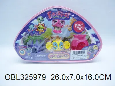 2只庄3.8cm女孩精灵配2只爆丸座_OBL325979