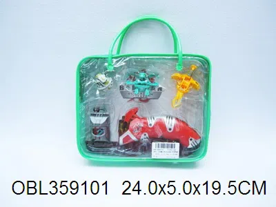 4粒3.2CM爆丸配4张镭射卡 1发射器 1扣_OBL359101