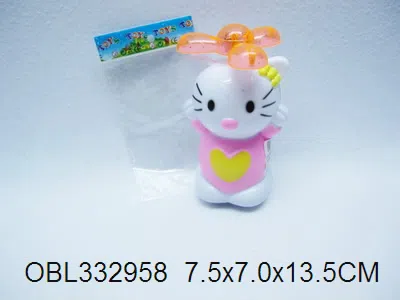 可装糖拉线KT猫带灯光 无包电_OBL332958