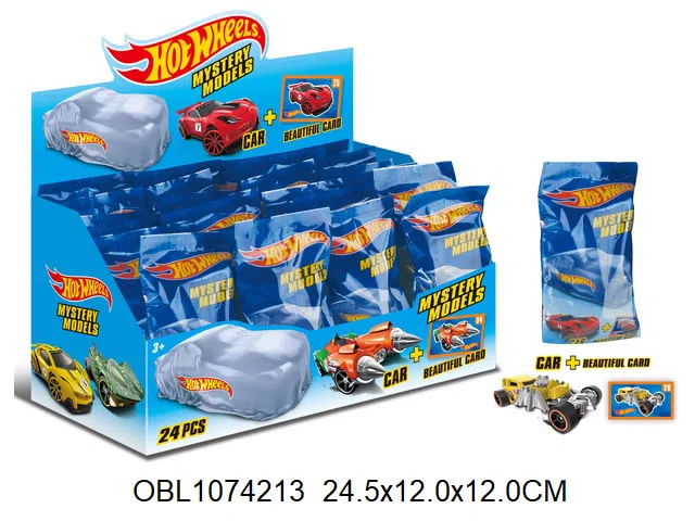 合金滑行车 24袋装1展示盒 24款车随机装_OBL1074213