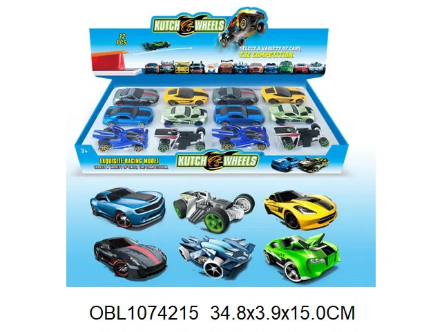 合金滑行车 6款混装 12只装1展示盒_OBL1074215