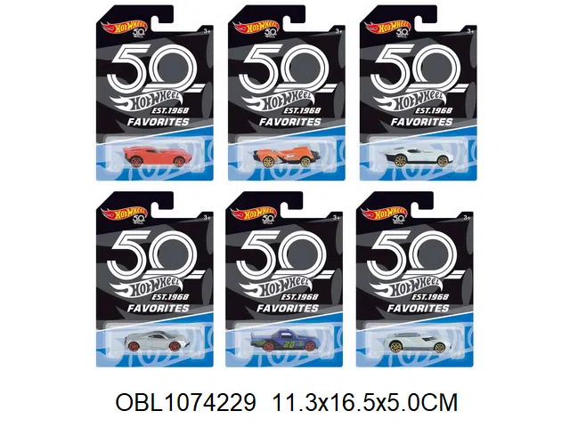 合金滑行小跑车 6款混装_OBL1074229