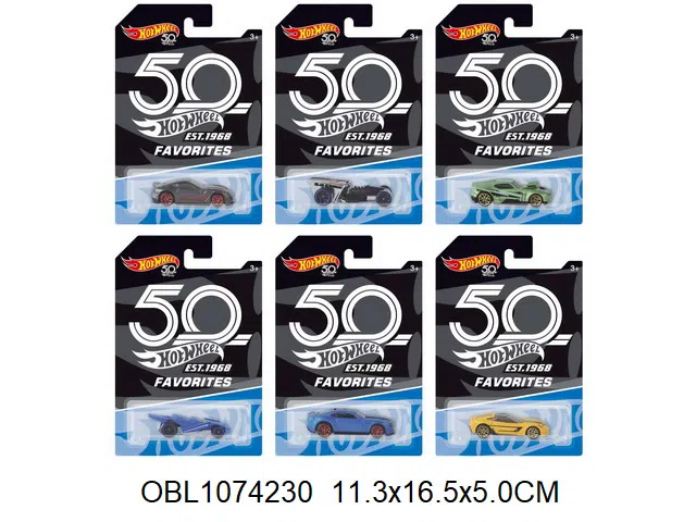 合金滑行小跑车 6款混装_OBL1074230