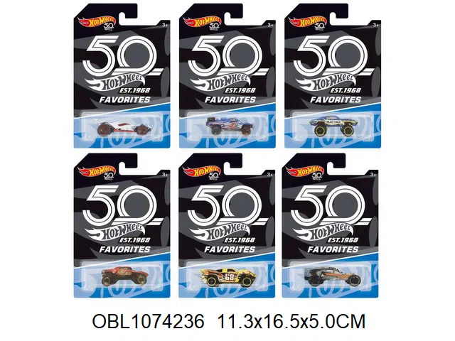 合金滑行小跑车 6款混装_OBL1074236