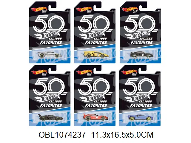 合金滑行小跑车 6款混装_OBL1074237