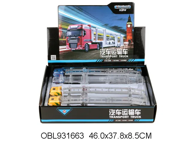 合金滑行运输车 中英文版 4只庄装1个展示盒_OBL931663