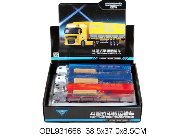 合金滑行运输车 中英文版4只庄装1个展示盒_OBL931666