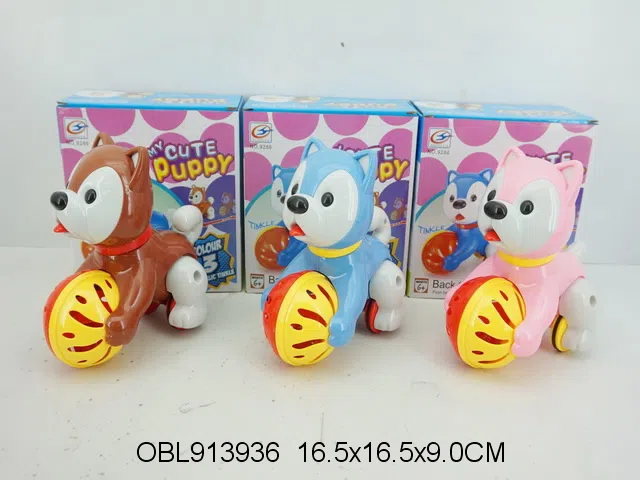 回力卡通狗带铃 3色混装_OBL913936