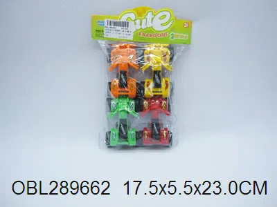 4只庄回力沙滩摩托 2款4色混装_OBL289662