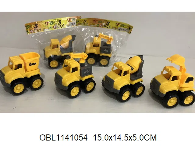 回力工程车 4款混装_OBL1141054