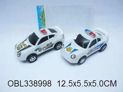 实色回力仿真警车仔 2款混装_OBL338998