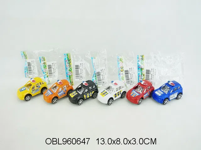 回力警车 4款6色混装_OBL960647