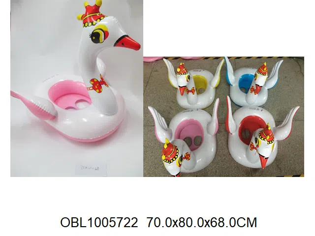 皇冠鹅充气游艇 出货无充气 4款混装_OBL1005722