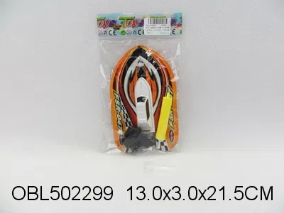 充气上链船配小气筒 中英文版 3色混装_OBL502299