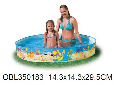 动物乐园硬胶充气水池 出货不充气_OBL350183