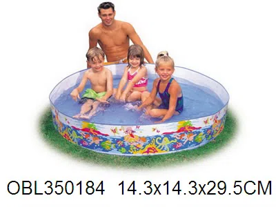 海滨假日硬胶充气水池 出货不充气_OBL350184