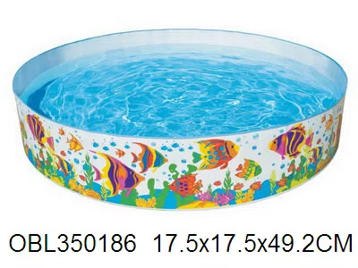 小黄鱼硬胶充气水池 出货不充气_OBL350186