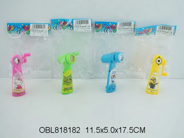 手摇风扇 多款侵权图案混装 多色混装_OBL818182