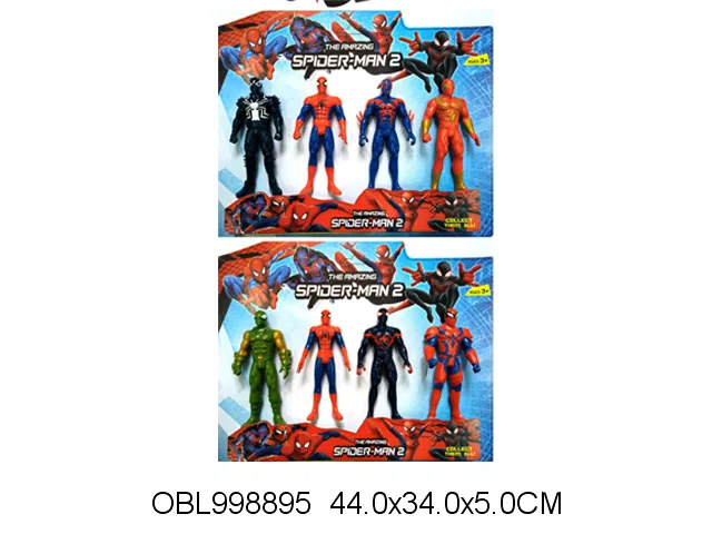 4身庄蜘蛛侠战士带灯光 包电 2款混装_OBL998895