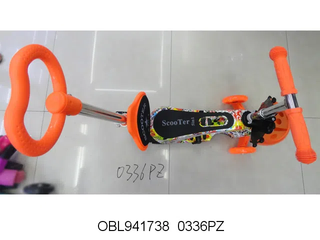 米高三轮滑板车带灯光 五合一 3-4色混装_OBL941738