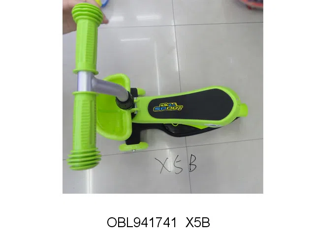 米高三轮滑板车带灯光 三合一 3-4色混装_OBL941741