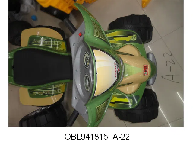 四轮双电双驱2个6V沙滩车 红 蓝 绿3色 108*71*75CM_OBL941815