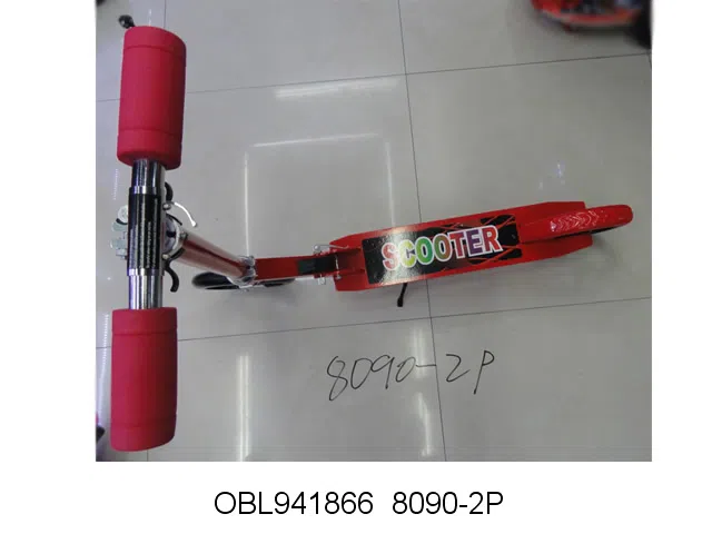 200mmPU大轮半铁半铝滑板车 3色混装_OBL941866