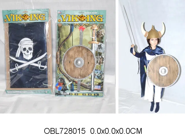 兵器套装 圆盾黑/棕混装_OBL728015