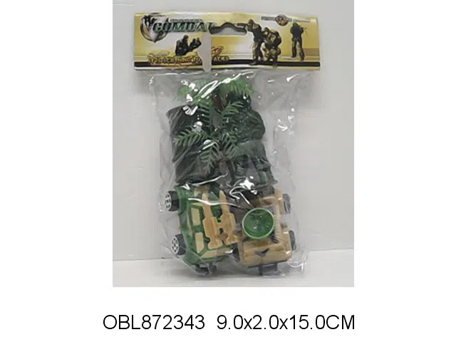 军事套装 2只庄回力车 2款混装_OBL872343