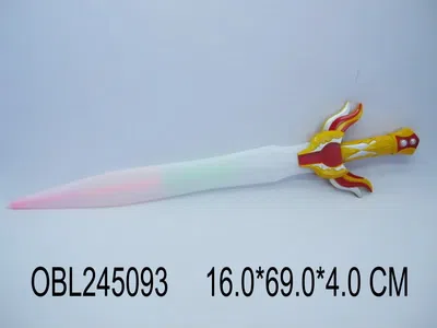 4灯闪光剑带摇动剑声 2色混装无包电_OBL245093