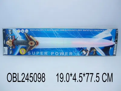 4灯闪光剑带摇动剑声 2色混装无包电_OBL245098