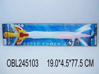 4灯闪光剑带摇动剑声 2色混装无包电_OBL245103