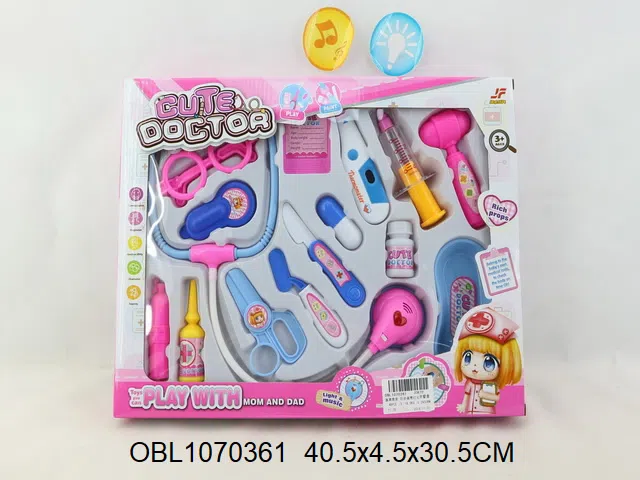 医具套装 听诊器带灯光声音 温度计带灯光 包电_OBL1070361