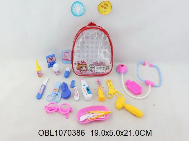 医具套装 听诊器带灯光声音 温度计带灯光 包电_OBL1070386