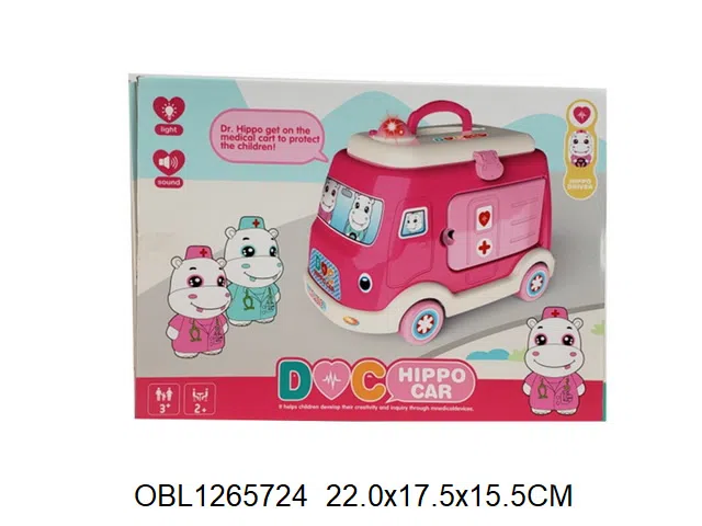 医具车套装带灯光声音   包电   认知卡 刷牙教程_OBL1265724